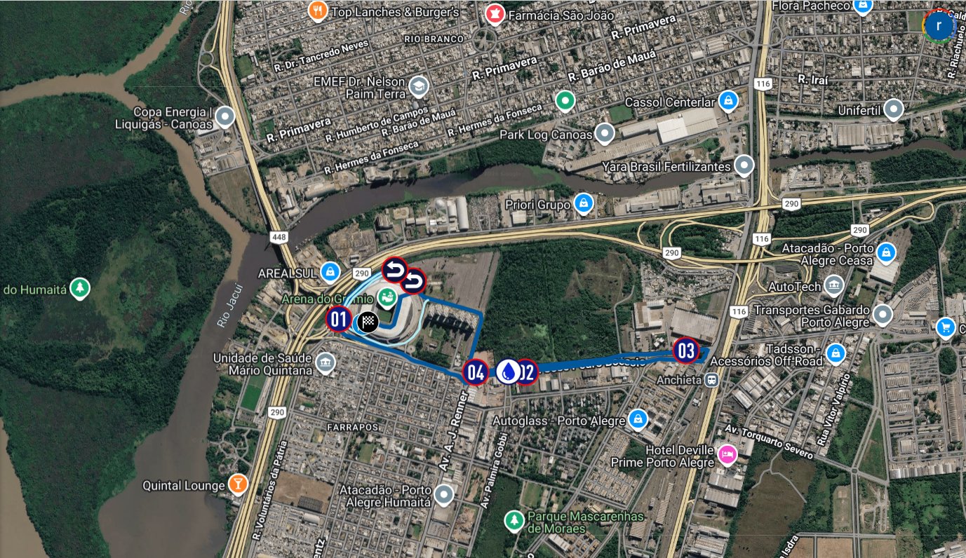 Percurso 10km
